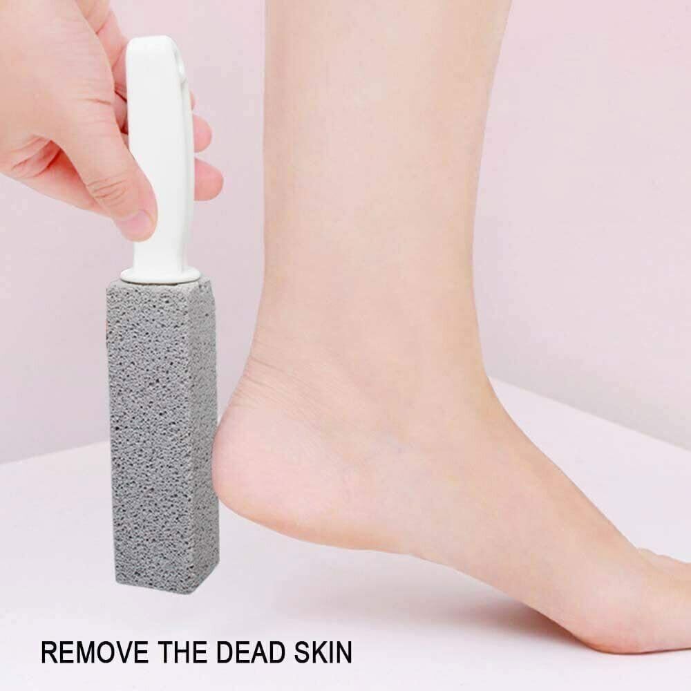 QUOKJHGP 6PCS Effortlessly Remove Stubborn Stains Pumice Cleaning Stone with Handle Pumice Cleaning Stone Toilet Bowl Cleaner Hard Water Ring Remover