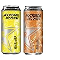 Rockstar Recovery Energy + Hydration - Variety Pack - Lemonade and Orange - 16fl.oz (Pack of 16)