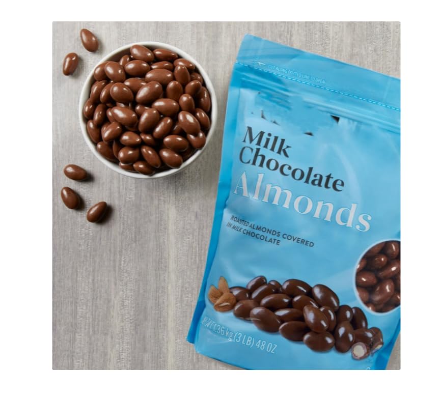 Almonds, Milk Chocolate- Kirkland Signatur'e, 3 lb by Life of style