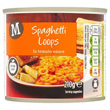 Morrisons Spaghetti Loops in Tomato Sauce 210g