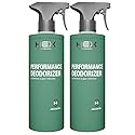 HEX Performance Deodorizing Spray, Unscented, 44oz (Pack of 2) - Awesome for Shoes, Gear, Activewear & Fabrics, Yoga Mats & Gym Equipment, Carpet