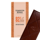 Scharffen Berger Chocolate Bar, Extra Dark, 82% Cacao, 3-Ounce bars (Pack Of 12)