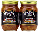 Amish Wedding Roasted Pineapple Habanero Sauce, 16 Ounce (Pack of 2)