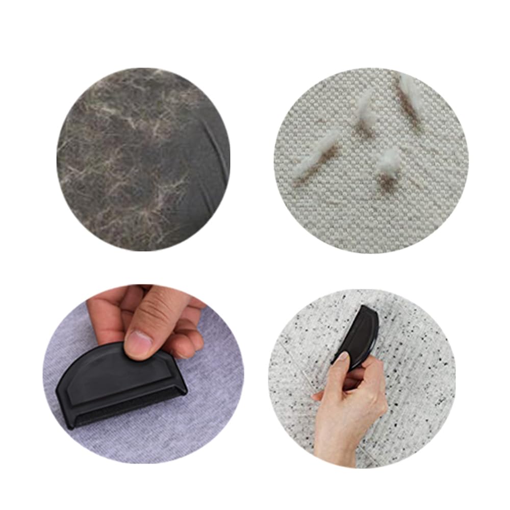 2 pcs, Sweater Comb, Cashmere Comb, Wool Comb, De-Pilling Knitwear Comb, Lint Removers Cleaning Tools for Clothing Care Black