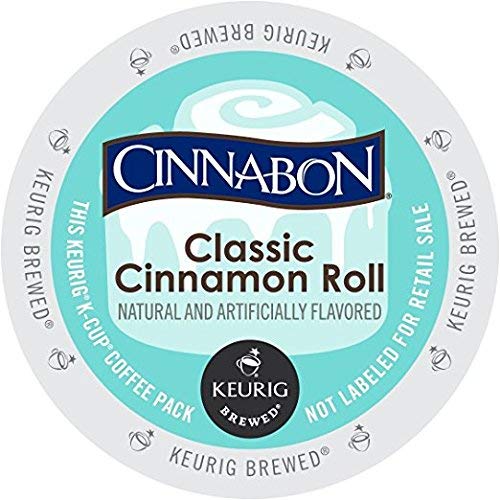 Cinnabon Classic Cinnamon Roll K-Cup (48 Count) - PACK OF 2