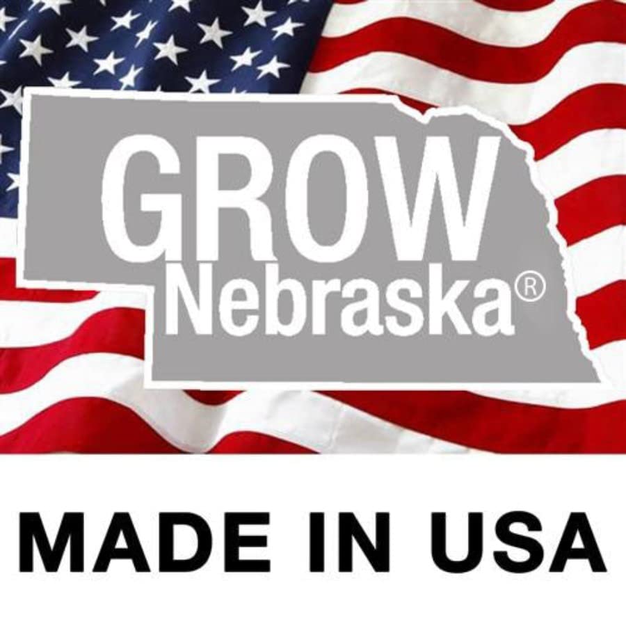 Original Sunflower Seeds | Full Salt | Roasted Salted Sunflower Seeds in Shell | Healthy Snack Bag | Nebraska Roasted | 12 oz Bag