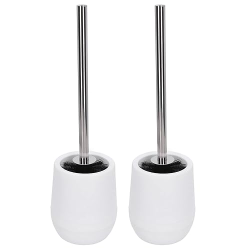 Toilet Brush,Toilet Bowl Cleaner, Toilet Brush and Holder, Toilet Bowl Brush, Lockable Thread Convenient Practical Efficient Safe Reliable Durable