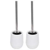 Toilet Brush,Toilet Bowl Cleaner, Toilet Brush and Holder, Toilet Bowl Brush, Lockable Thread Convenient Practical Efficient Safe Reliable Durable