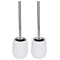 Toilet Brush,Toilet Bowl Cleaner, Toilet Brush and Holder, Toilet Bowl Brush, Lockable Thread Convenient Practical Efficient Safe Reliable Durable