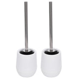 Toilet Brush,Toilet Bowl Cleaner, Toilet Brush and Holder, Toilet Bowl Brush, Lockable Thread Convenient Practical Efficient Safe Reliable Durable