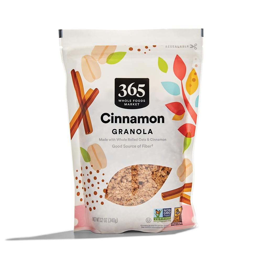 365 by Whole Foods Market, Cinnamon Granola, 12 Ounce