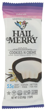 Hail Merry Cookies and Creme Cups, 1.5 OZ