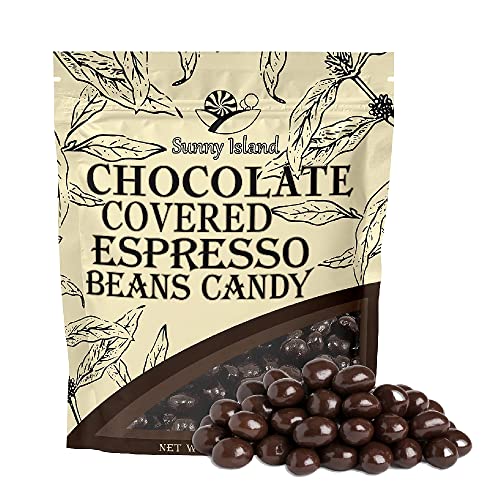 Dark Chocolate Covered Espresso Beans 2-Pound Bag | Chocolate Covered Coffee Beans | Coffee Candy for Office Bowls, Party Favors and Dessert