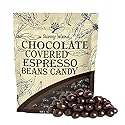 Dark Chocolate Covered Espresso Beans 2-Pound Bag | Chocolate Covered Coffee Beans | Coffee Candy for Office Bowls, Party Favors and Dessert