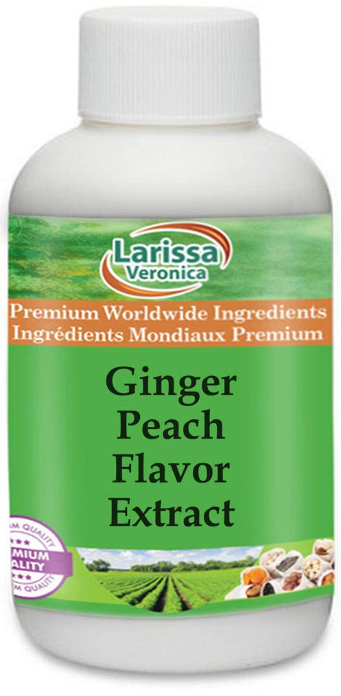 Ginger Peach Flavor Extract (8 oz, ZIN: 529207) - 3 Pack