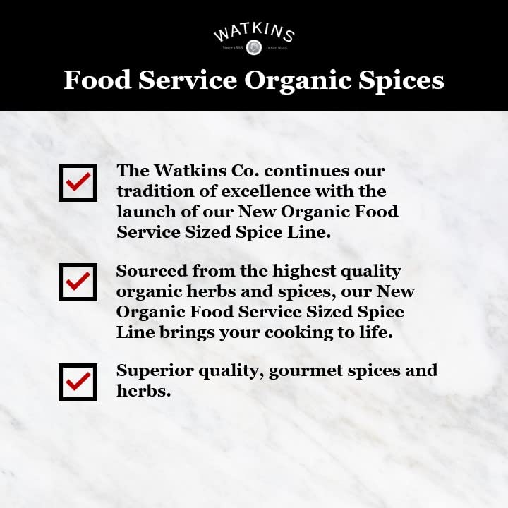 Watkins Gourmet Spice, Organic Ground Cloves, Bulk Food Service Size, 15.9 oz (Pack of 1)