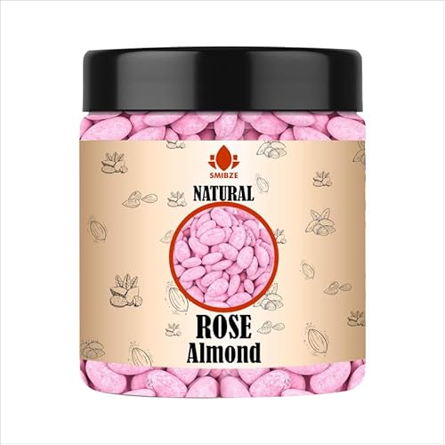 SMIBZE Natural Rose Almond (Badam) 6 OZ / 170 Gram