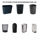 ENK 4 Gallon 150 Count Medium-Light Duty Trash Bags, Star Sealed Bottom, 18 x 21 Inches, Unscented, Premium PE Material, Can Fit Small Trash Bins