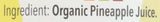 Lakewood Organic Fresh Pressed Pure Pineapple (1 X 12.5 FL OZ)
