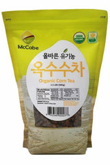 McCabe Organic Roasted Grain Tea Bundle - Brown Rice, Corn, and Barley Tea | USDA and CCOF Certified | Non-GMO | 2lb Brown Rice Tea, 1.5lb Corn Tea