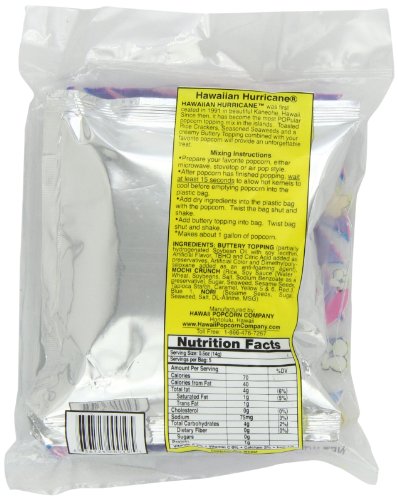 Hawaiian Hurricane Mochi Crunch Nori Popcorn Topping, 2.5 Ounce