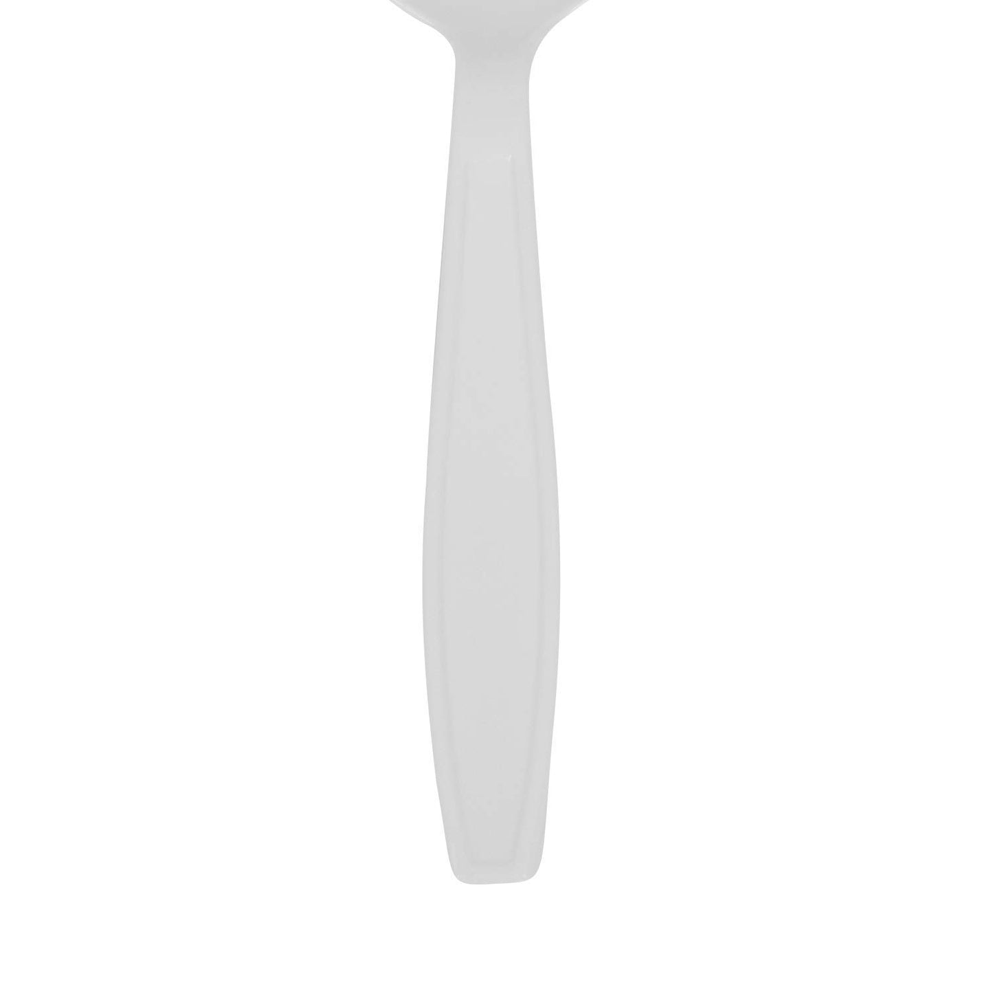Karat [5.6" - 1000 pcs] White Individually Wrapped Plastic Heavy-Weight Disposable Soup Spoon, White (U3522W)