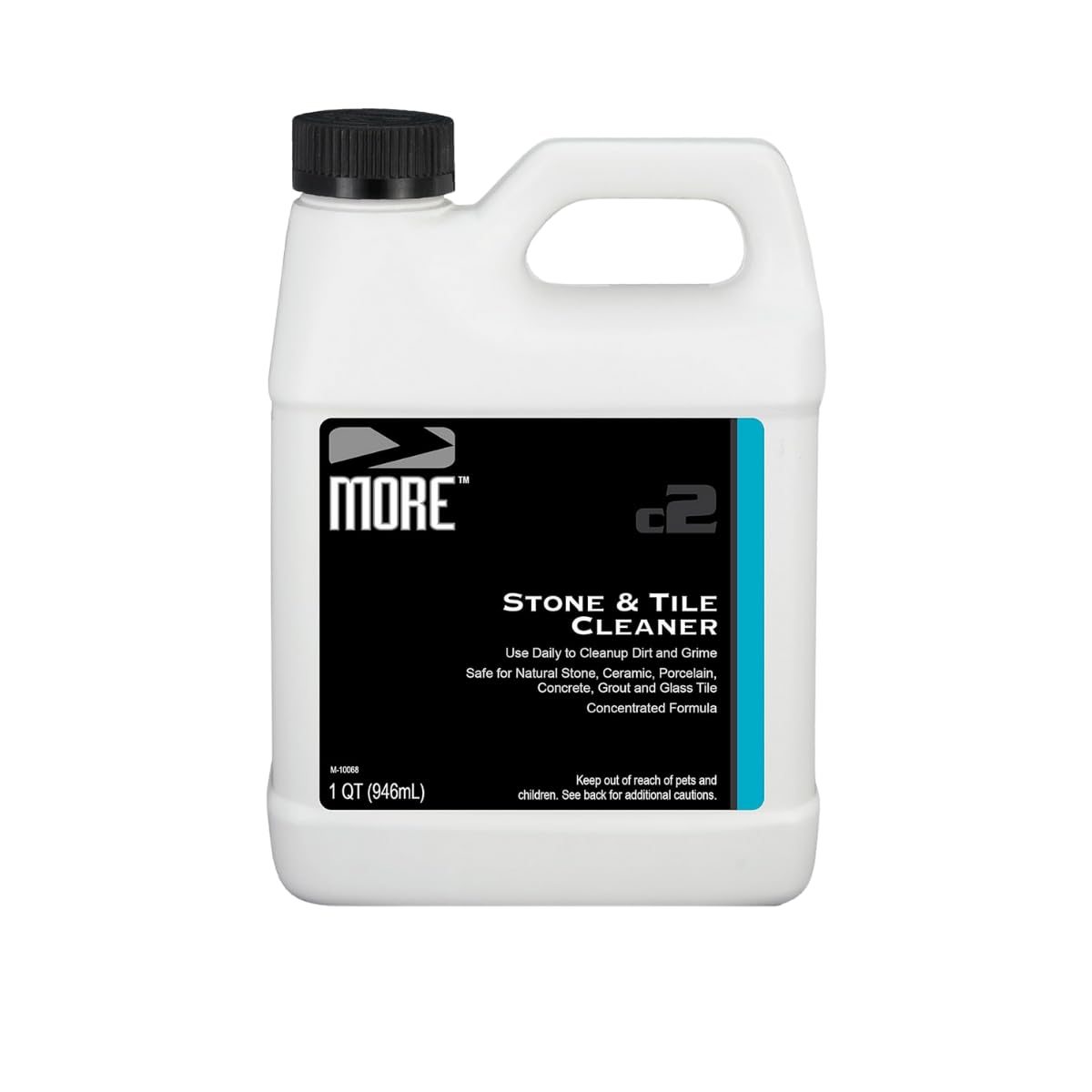 MORE - Stone & Tile Cleaner - Grout & Floor Cleaner for Natural Stone, Marble, Concrete, Ceramic, & Porcelain - Water-Based Grout Cleaner for Tile