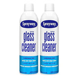 Sprayway Glass Cleaner, SW-050, Ammonia Free, 19 oz Can (2 Pack)
