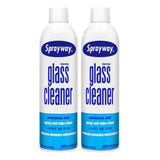 Sprayway Glass Cleaner, SW-050, Ammonia Free, 19 oz Can (2 Pack)