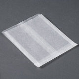 Shop$Save Flat Glassine Wax Paper Sandwich Bags, 6 x 7 x 3/4 Inch - Grease-Resistant Semi-Translucent Waxed Bags for Cookies, Treats, Baked Goods