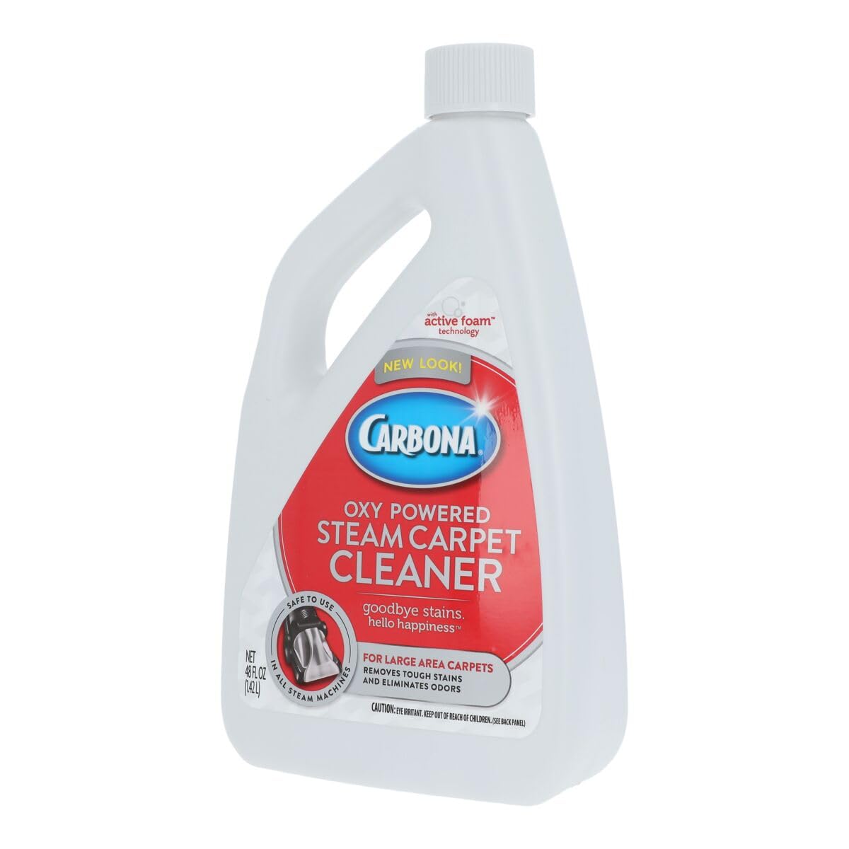 Carbona® Oxy-Powered Steam Carpet Cleaner | Professional Strength Deep Clean Solution | Stain & Odor Fighting Solution | 48 Fl Oz