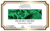 Hickory Smoke Guatemalan Coffee (Single Serve K-Cup Pods) (Gourmet, Naturally Flavored, Whole Coffee Beans) (12 pods, ZIN: 573066) - 2 Pack