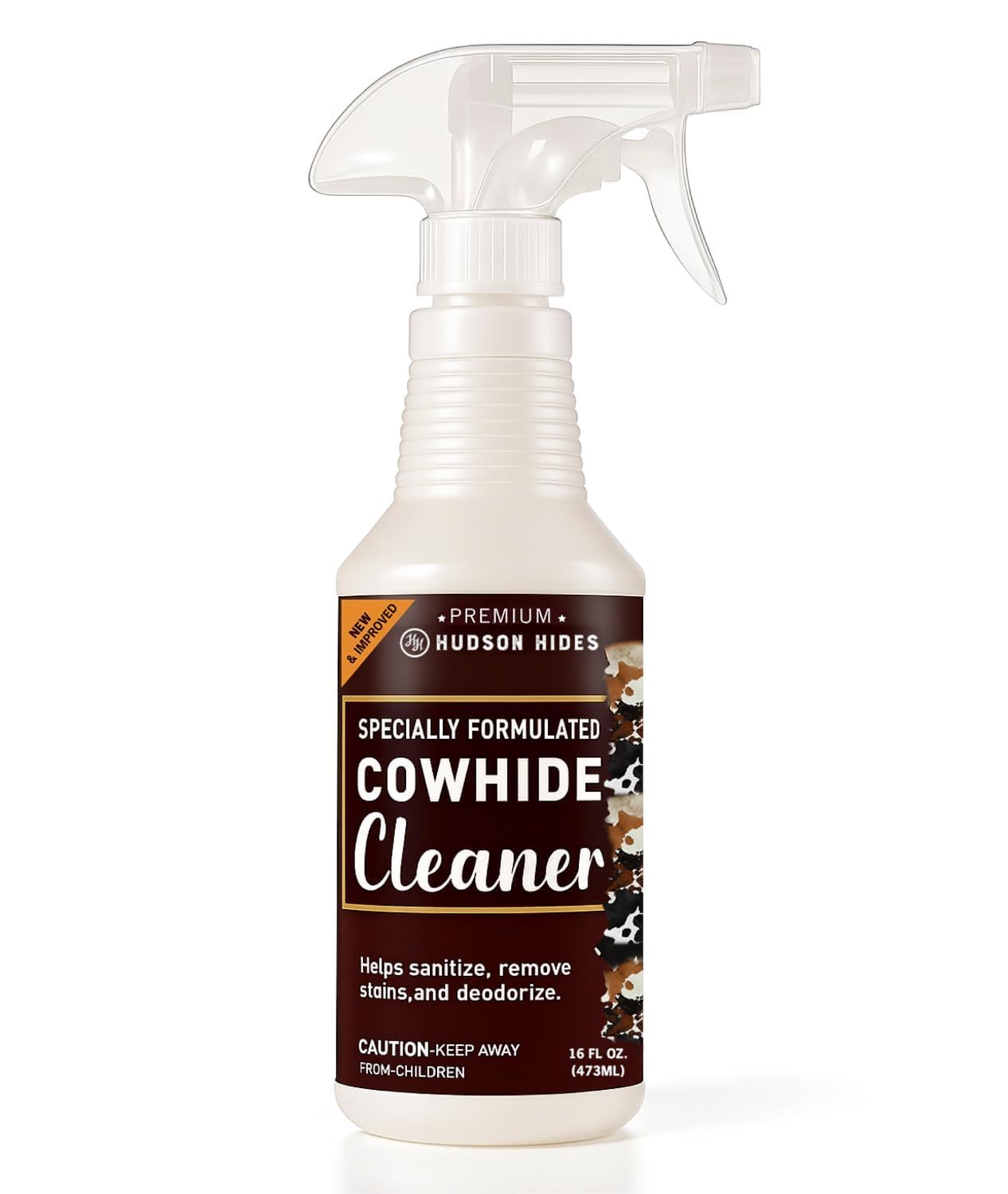 Cowhides Direct Cowhide Carpet Cleaner Spray - Rug Cleaner & Shampoo for Cowhide Rugs - Pet Stain Remover & Spot Cleaner for Area Rugs