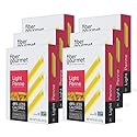 Fiber Gourmet Light Penne Low Net Carb Pasta - High Fiber, Keto Pasta with 48% Less Calories, 24g Fiber, Non-GMO, Made in Italy, Kosher Certified