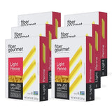 Fiber Gourmet Light Penne Low Net Carb Pasta - High Fiber, Keto Pasta with 48% Less Calories, 24g Fiber, Non-GMO, Made in Italy, Kosher Certified
