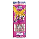 HAWK ENERGY PERFORMANCE - TROPICAL PARADISE - Premium Sugar Free Energy Drink - 12 Pack - 12 oz cans - Focus and Power - 3000mg Creatine, 200mg