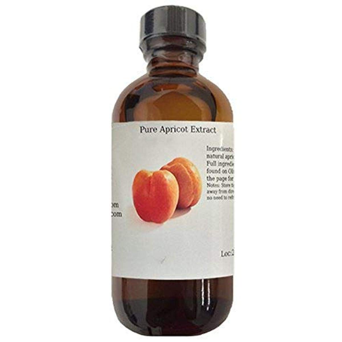OliveNation Apricot Extract - 4 ounces - Gluten free, Sugar free, Great for baking, beverages and ice cream - baking-extracts-and-flavorings