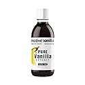 8 oz Pure Vanilla Extract - 100% Real Vanilla Extract - For Cooking, Drinks & Desserts - 100% Vegan, Sugar Free & Kosher - Non-GMO & Gluten-Free