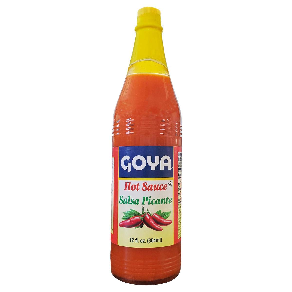 Goya Salsa Picante Regular Hot Sauce, Zesty, Nachos, Latin Cooking, 12 oz