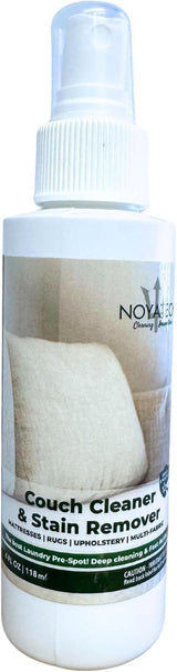 NOYATECH Travel size Couch Cleaner and Stain Remover. For sofas, car upholstery, carpets, rugs, mattresses, dining chairs, all Fabrics. Safe, for kids