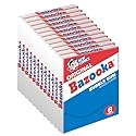 Bazooka Bubble Gum Bulk Individually Wrapped Original Pink Chewing Gum Mini Wallet Packs, 6 Piece Pack (12 Ct) Pink w/Bazooka Joe Comic Wrapper