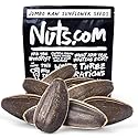 Nuts com Jumbo Raw Sunflower Seeds (In Shell) - Unsalted, Non-GMO, USA Grown, Gluten-Free - High Protein, Heart-Healthy Snack for Eating (2lb)