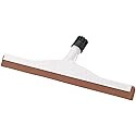SPARTA Flo-Pac Moss Foam Floor Squeegee Window Squeegee with Plastic Frame for Floor, Bathroom, Kitchen, Concrete, Tile, Garage, Commercial Use, 18