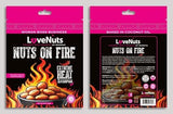 Nuts on Fire Gourmet Spicy Peanuts by LoveNuts by Mammas - Bold Hot Roasted Peanuts, Fiery Flavor Snack