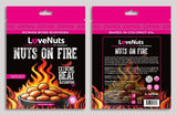 Nuts on Fire Gourmet Spicy Peanuts by LoveNuts by Mammas - Bold Hot Roasted Peanuts, Fiery Flavor Snack