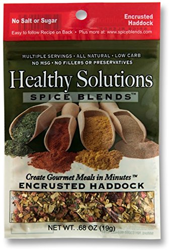 Healthy Solutions Spice Blends Encrusted Haddock Seasoning, Savory Herb & Cranberry Spice Blend for Haddock, White Fish & Chicken, Baking, Grilling