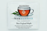 New England Maple Black Tea, Organic, 15 Count, All Natural Caffiene, Box of 15 Sachets