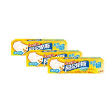 Fruit Chew Gummy Candy, White Peach and Mango Flavor, with Real Fruit Juice, Dual Texture, 3 Pack (Mango)