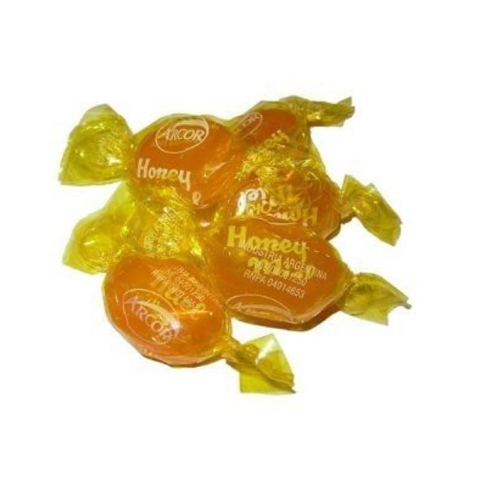 6 LB Arcor Honey Filled Hard Candy by Nuts To You | Filled with Real Honey | Bulk Candy Assortment Individually Wrapped (6 Pound)