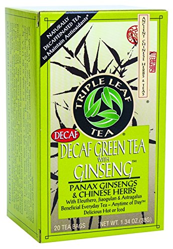 Decaf Green Tea w/Ginseng 20 BAG